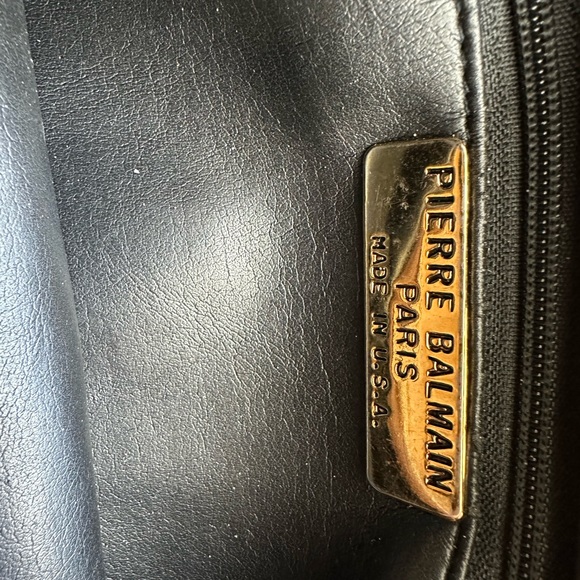 Pierre Balmain Authentic Vintage World Map Crossbody - Picture 13 of 14